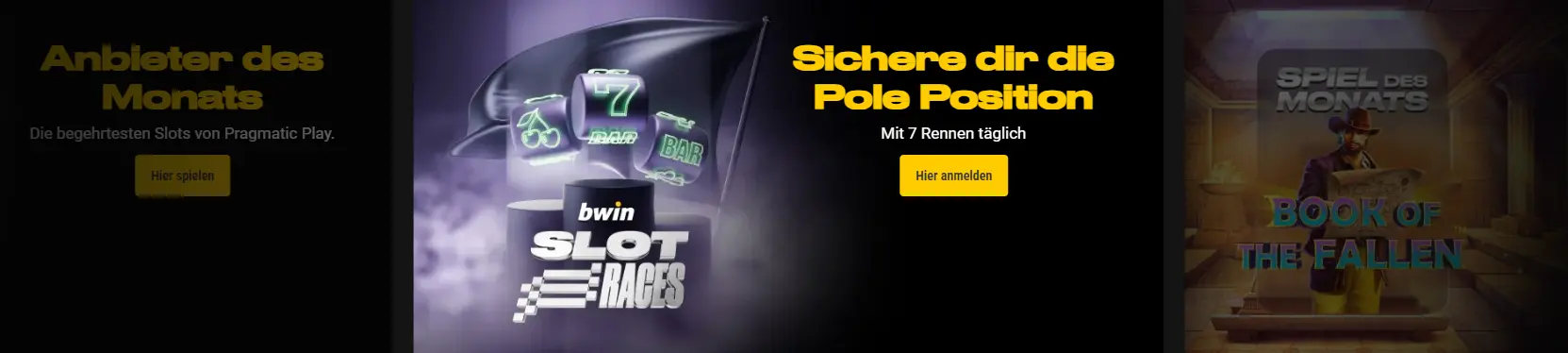 Boni und Aktionen im BWIN CASINO