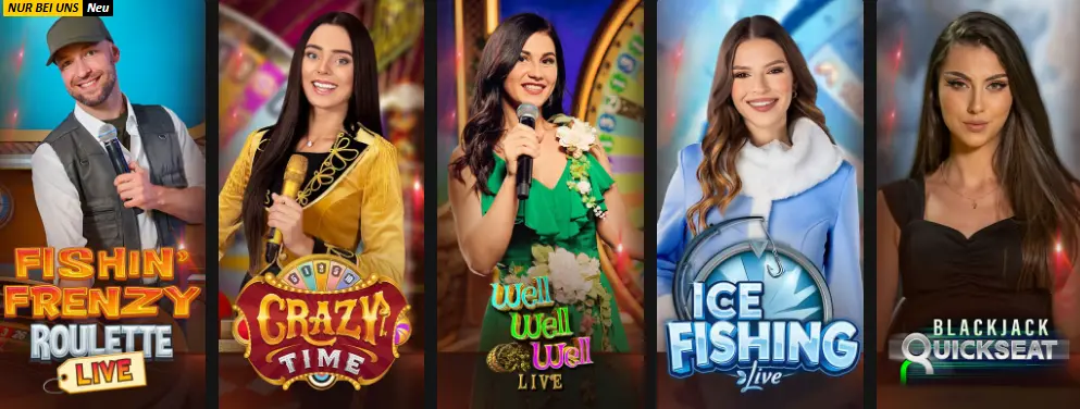 Studios und Anbieter BWIN CASINO
