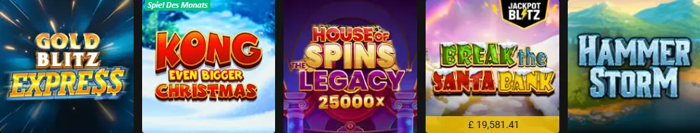 Exklusive Spiele BWIN CASINO
